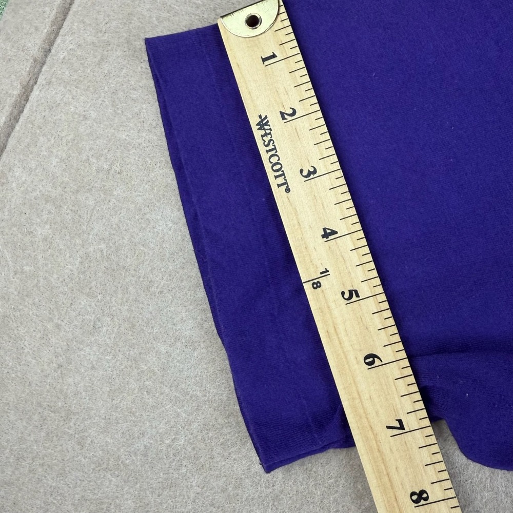 Vintage Minnesota Vikings NFL Single Stitch Tee Mens XL Purple USA‎ Made - Picture 5 of 7